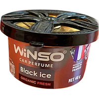 Ароматизатор повітря Winso Organic Fresh 40g — Black Ice (18 шт./ясть.)