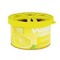 Ароматизатор повітря Winso серія Organic Fresh — Lemon (18 шт./ясть.)