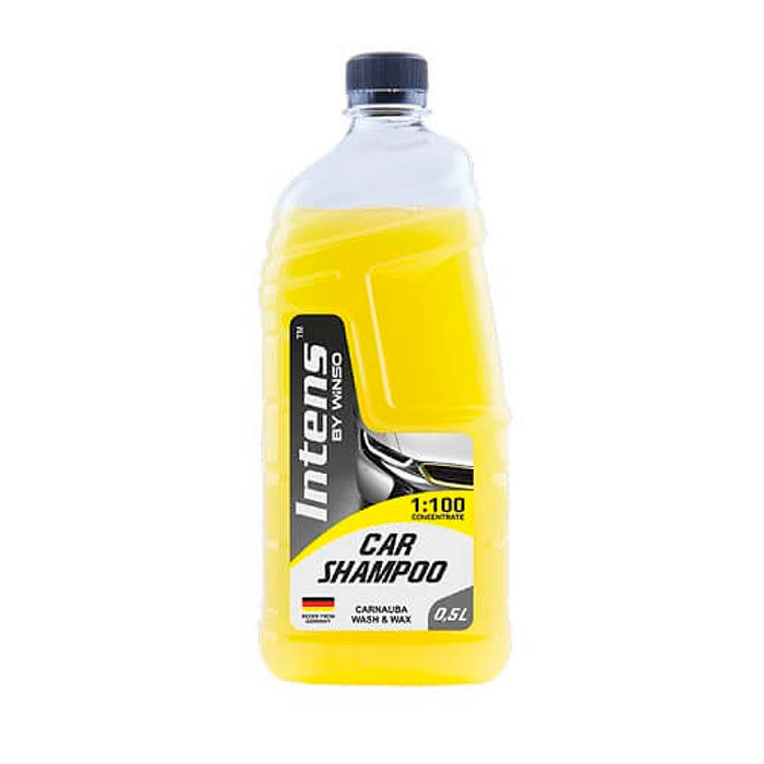 Автошампунь концентрат WINSO INTENCE Car Shampoo Wash Wax 0.5L (18 шт./пач.), фото 1