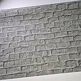 Шпалери вінілові 1,06 × 10,05 м Marburg Loft Superio 1034120, з імітацією цегли для вітальні, спальні, фото 4