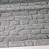 Шпалери вінілові 1,06 × 10,05 м Marburg Loft Superio 1034120, з імітацією цегли для вітальні, спальні, фото 6