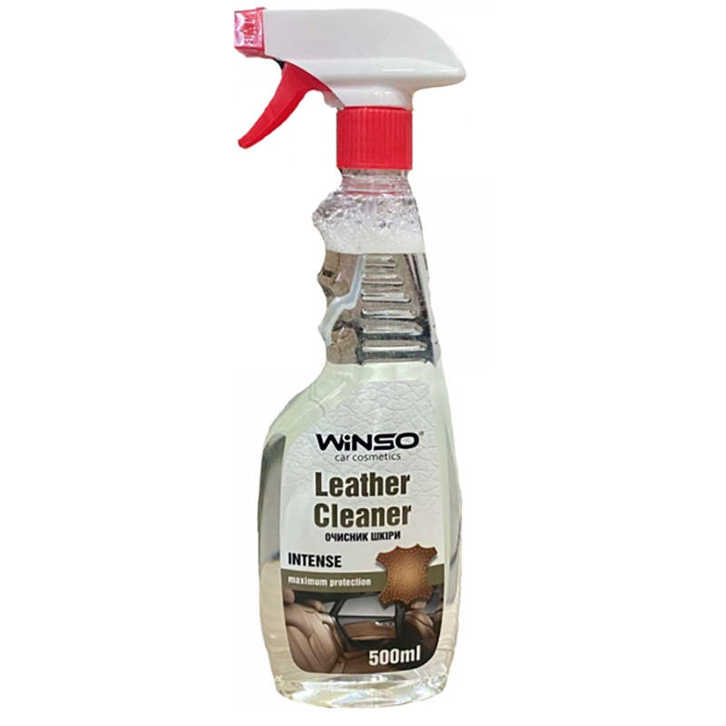 Очисник шкіри LEATHER CLEANER INTENS by Winso 500 мл у тригер (24 шт./ясть), фото 1