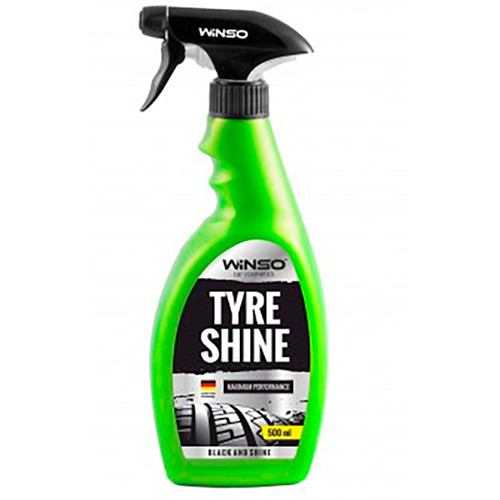 Чорніння для шин TYRE SHINE WINSO 500 мл тригер (24 шт./пач.), фото 1