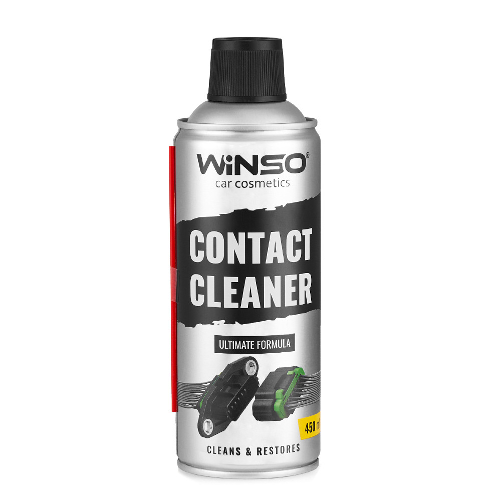 !!!! АКЦІЯ (10 шт + 1 шт.) Очисник контактів WINSO CONTACT CLEANER, 450ml, фото 1
