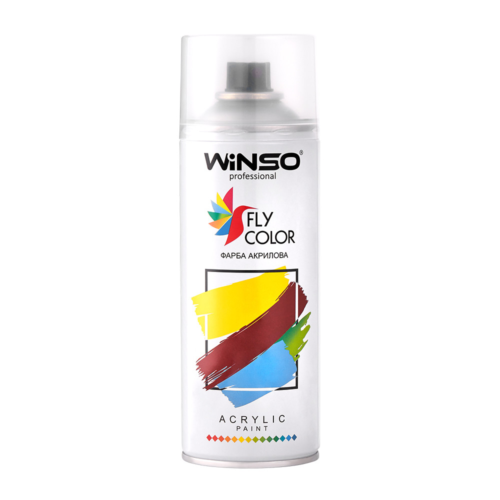 Фарба акрилова, Spray 450ml., лак матовий, (MATT LACQUER), 12 шт./пач., фото 1