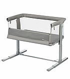 Ліжечко приставне дитяче Bebe Confort Zina Mineral Gray Сіре, фото 7