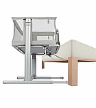 Ліжечко приставне дитяче Bebe Confort Zina Mineral Gray Сіре, фото 9