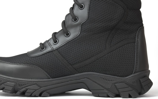 Літні тактичні берці з поліестерової 3D сітки великих розмірів 46 47 48 49 50 51 чорні військові Rosso Avangard Himerua Black Set BS Код Артикул 2693550681