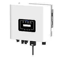 Мережевий інвертор Deye SUN-6K-G05P1-EU-AM2 6кВт (6 квт, 1 фаза, 2 MPPT +WiFi), фото 1