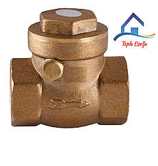 Клапан зворотного ходу води SOLOMON 3/4″ хлопавка