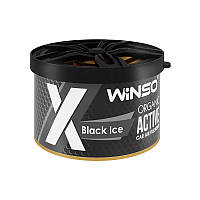 Ароматизатор повітря Winso Organic Active 40gr — Black Ice, (27 шт./пач.)