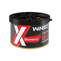 Повітряний ароматизатор Winso Organic X Active 40gr — Strawberry, (27 шт./пач.)