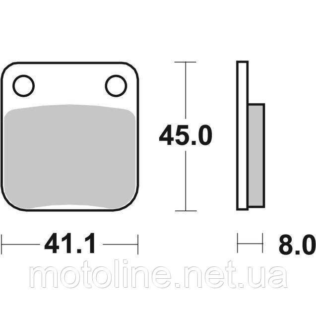 Гальмівні колодки Renthal RC-1 Works Brake Pads, фото 1