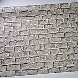 Шпалери вінілові 1,06 × 10,05 м Marburg Loft Superior 1034118, сіро-бежеві, під цеглу для вітальні, спальні, фото 3