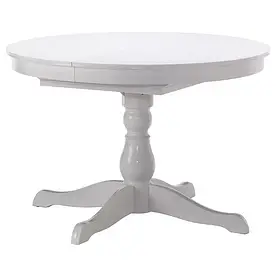 IKEA INGATORP (402.170.69) Розсувний стіл, біла