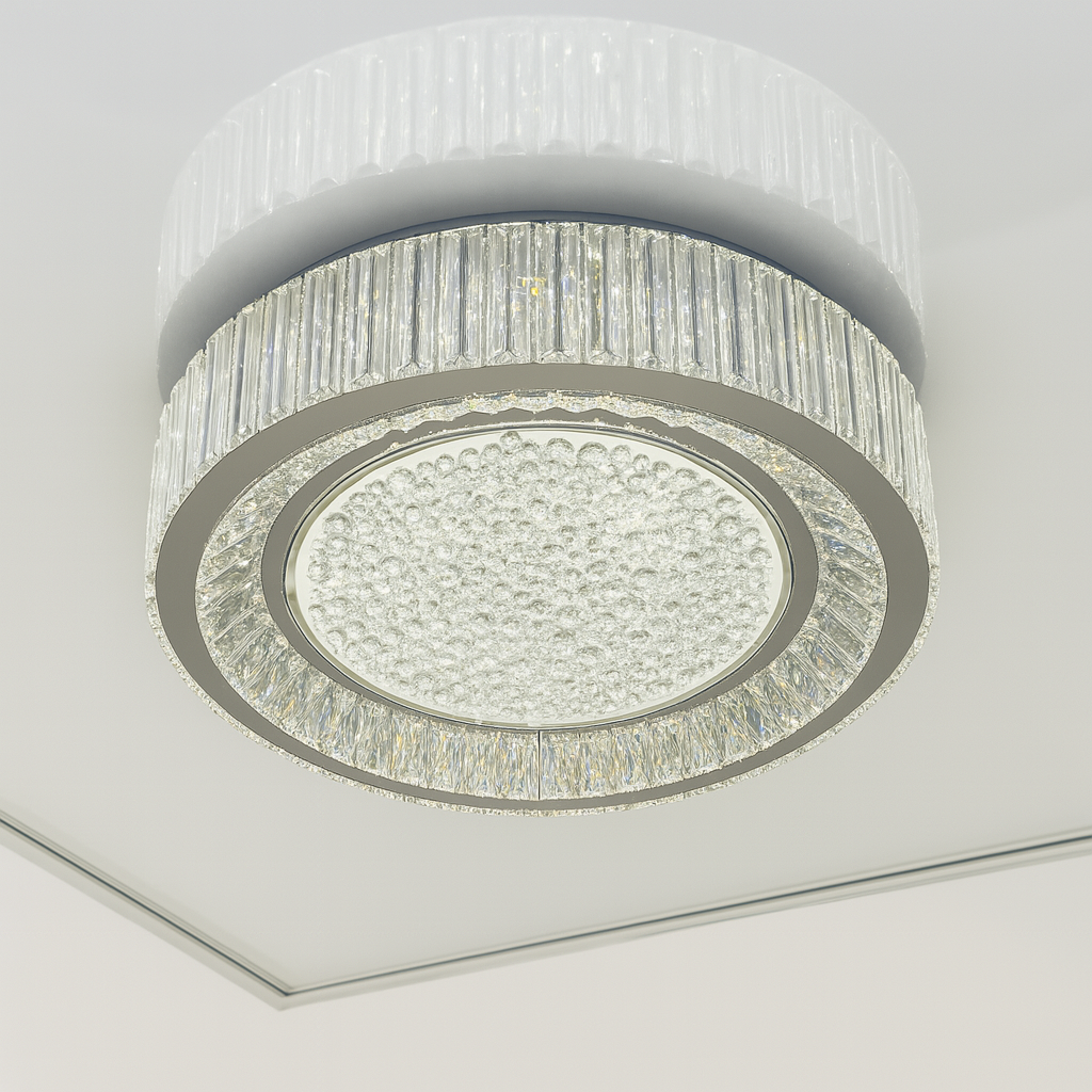 Стельова люстра Linisoln 140W до 20 м² колір Хром 3095-500 Хром, фото 1