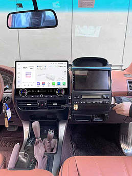 Магнітола Android Toyota Prado 120 Тойота Прадо 2002-2009 монітор мультимедіа 16.8 дюйма