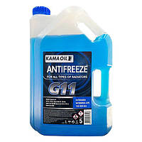Рідина антизамерзаюча КАМА Антифриз -40 синій 5 кг