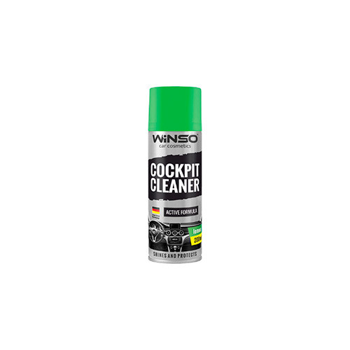 Поліроль для приладової панелі WINSO Cockpit Cleaner 200ml аер. пак. лимон (24 шт./ясть), фото 1