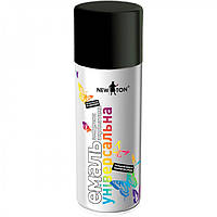 Емаль NEW TON авто акрилова 9005 чорн. мат., в аер. пакованні, 500 мл