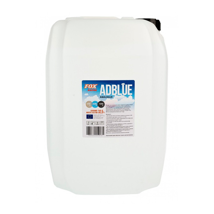 Розчин сечовини AdBlue Fox (20 л/21,6 кг) (виробництво Україна), фото 1