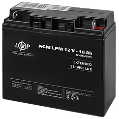 Акумулятор AGM LPM 12V - 18 Ah