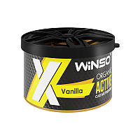 Повітряний ароматизатор Winso Organic X Active 40gr — Vanilla, (27 шт./пач.)