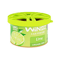 Ароматизатор повітря Winso серія Organic Fresh — Lime (18 шт./ясть.)