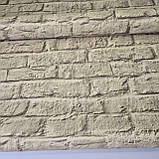 Шпалери вінілові 1,06 × 10 м Marburg Loft Superior 1034119, пісочні, під цеглу для вітальні, спальні, фото 6