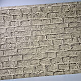 Шпалери вінілові 1,06 × 10 м Marburg Loft Superior 1034119, пісочні, під цеглу для вітальні, спальні, фото 4