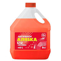 Рідина антизамерзаюча Аляска Антифриз-40 G12 (червоний) 3 л