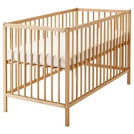 IKEA SNIGLAR (302.485.37) Дитяче ліжечко , бук