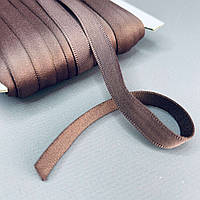 Тунельна стрічка безшовна, гладка 1см х1м, колір - тауп