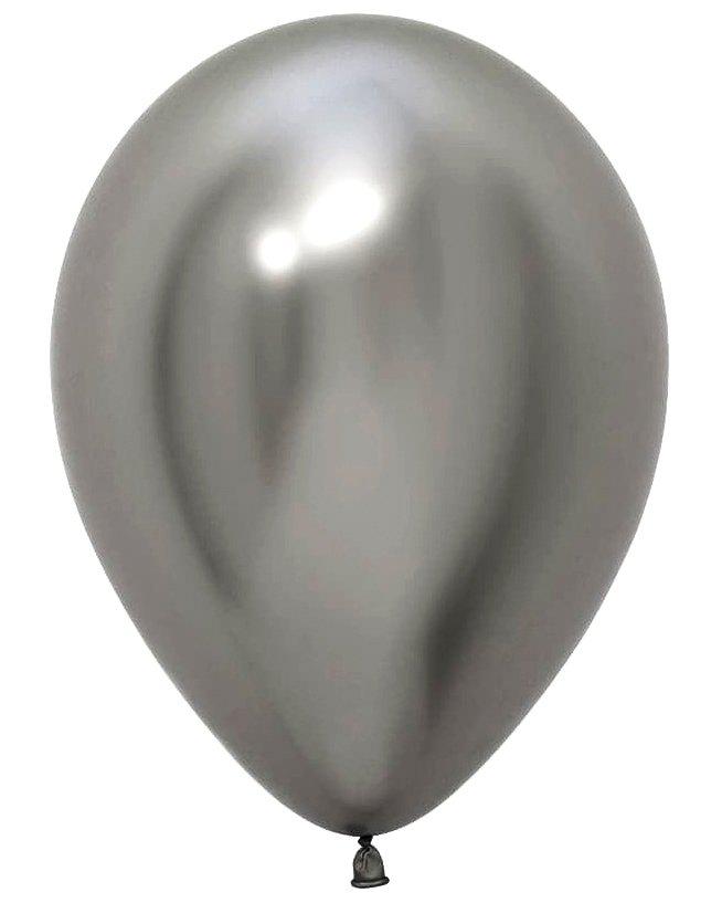 Повітряна куля хром сталева 12"