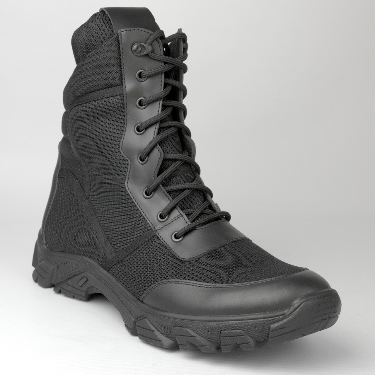 Літні берці з поліестерової 3D сітки тактичні чорні військові Rosso Avangard Himerua Black Set, фото 1