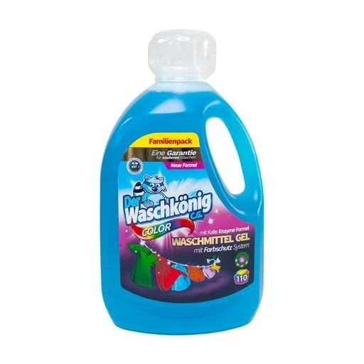 Гель для прання Waschkonig Color автомат 3,305л без фосфатів, фото 1