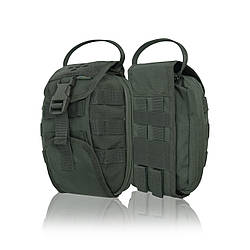 Аптечка-підсумок зі швидким скидом Kiborg GU Хакі