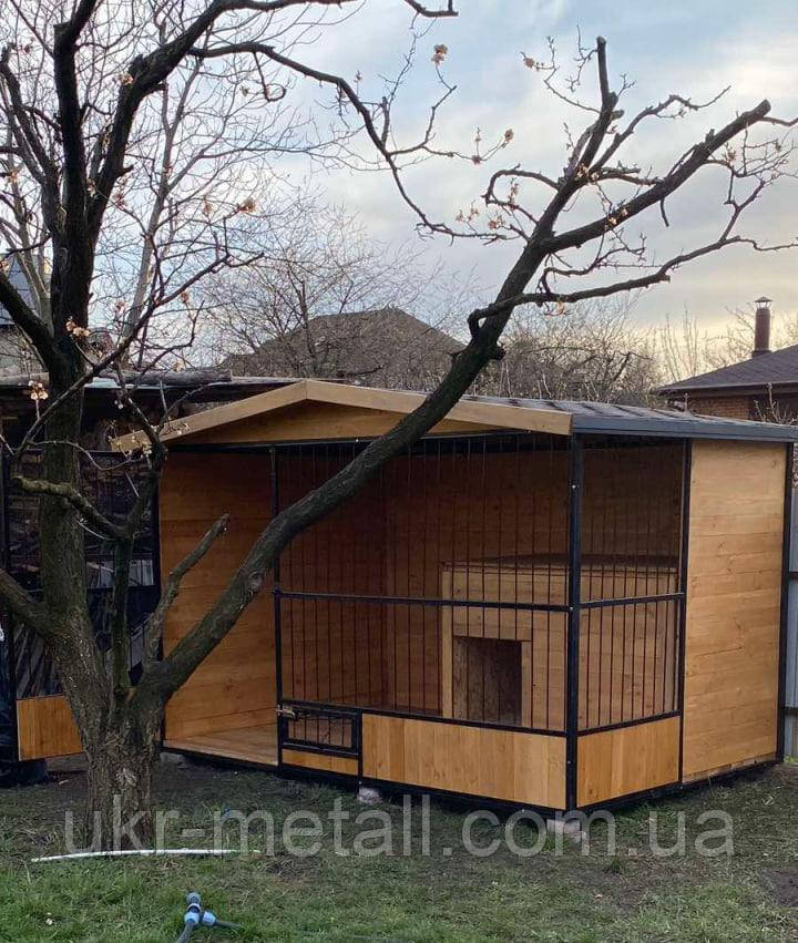 Вол'єр для собак у приватному будинку, фото 1