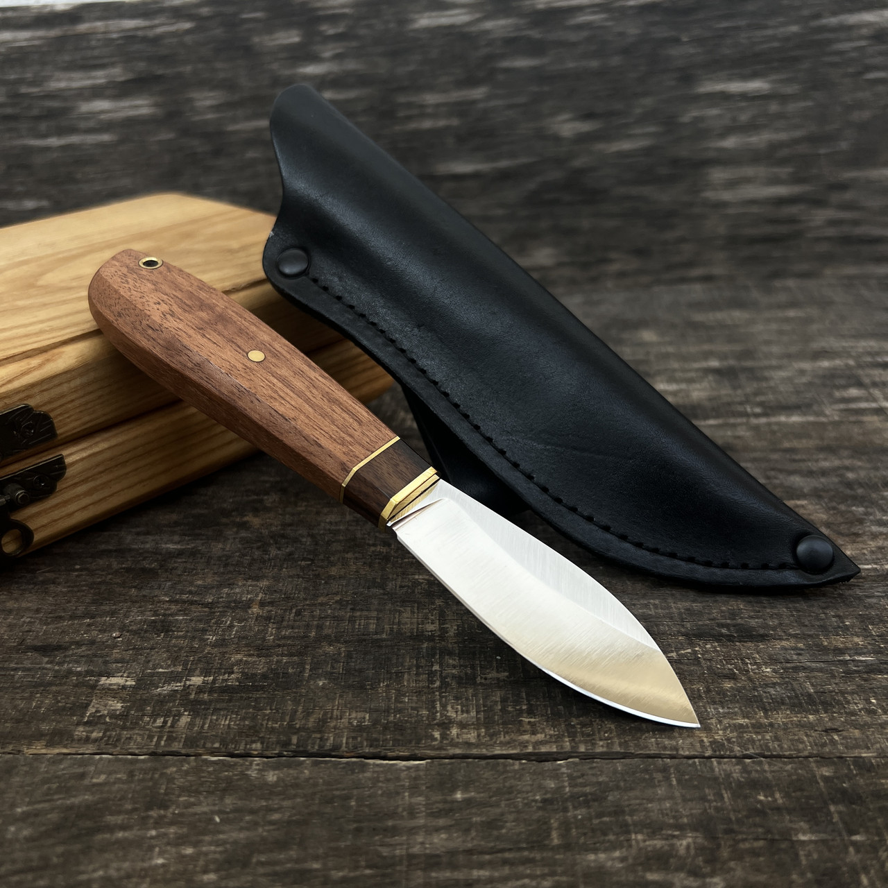 Ніж ручної роботи "Міні Нессмук" сталь х12мф