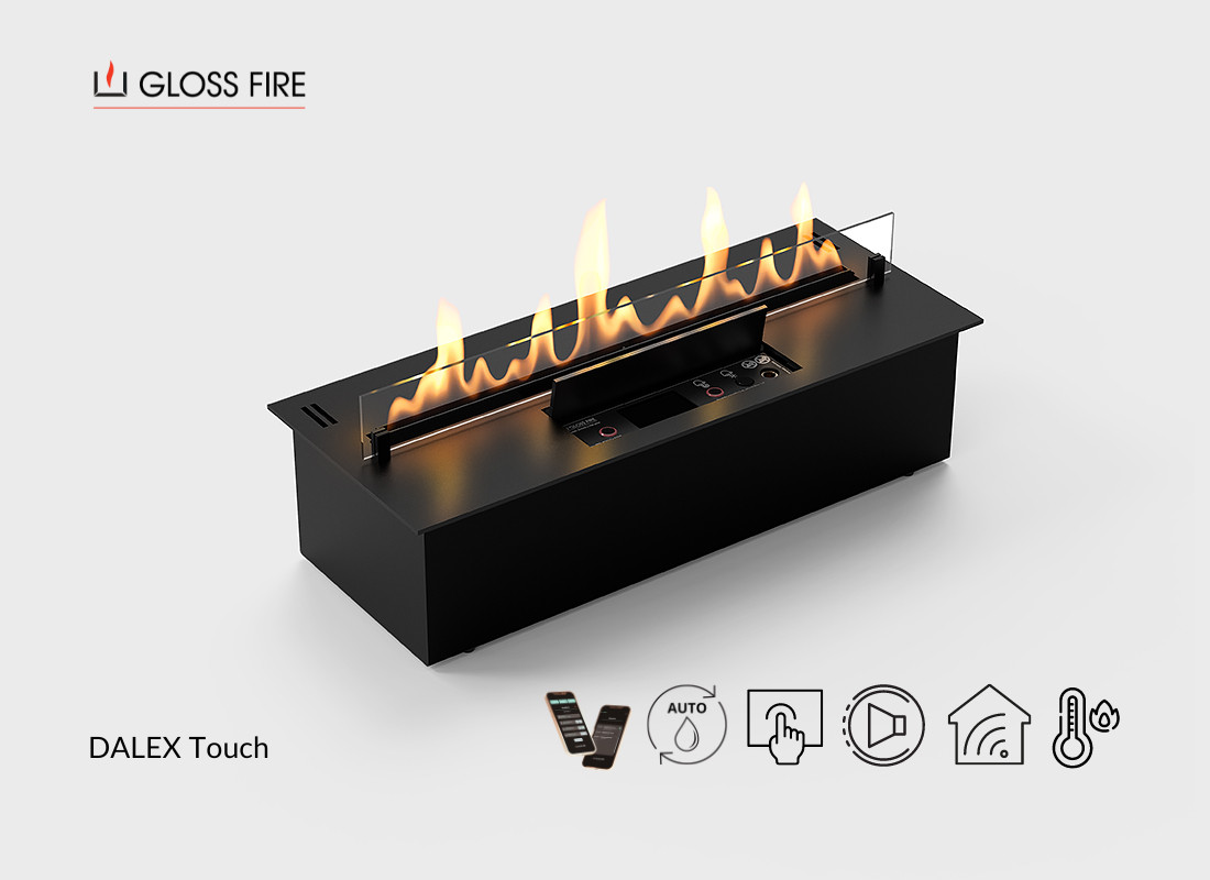 Автоматичний біокамін Gloss Fire Dalex 1000 Touch