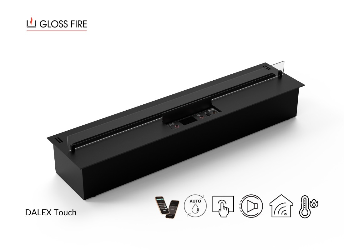Автоматичний біокамін Gloss Fire Dalex 2000 Touch