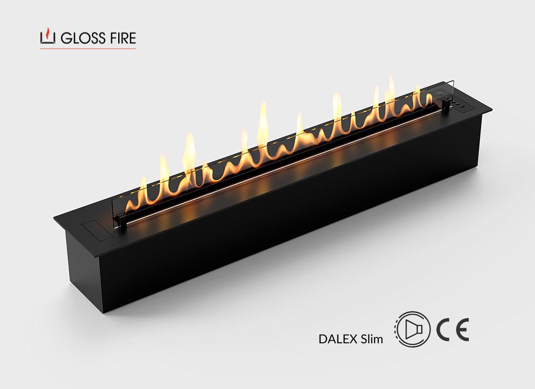 Автоматичний біокамін Gloss Fire Dalex L1800 Slim