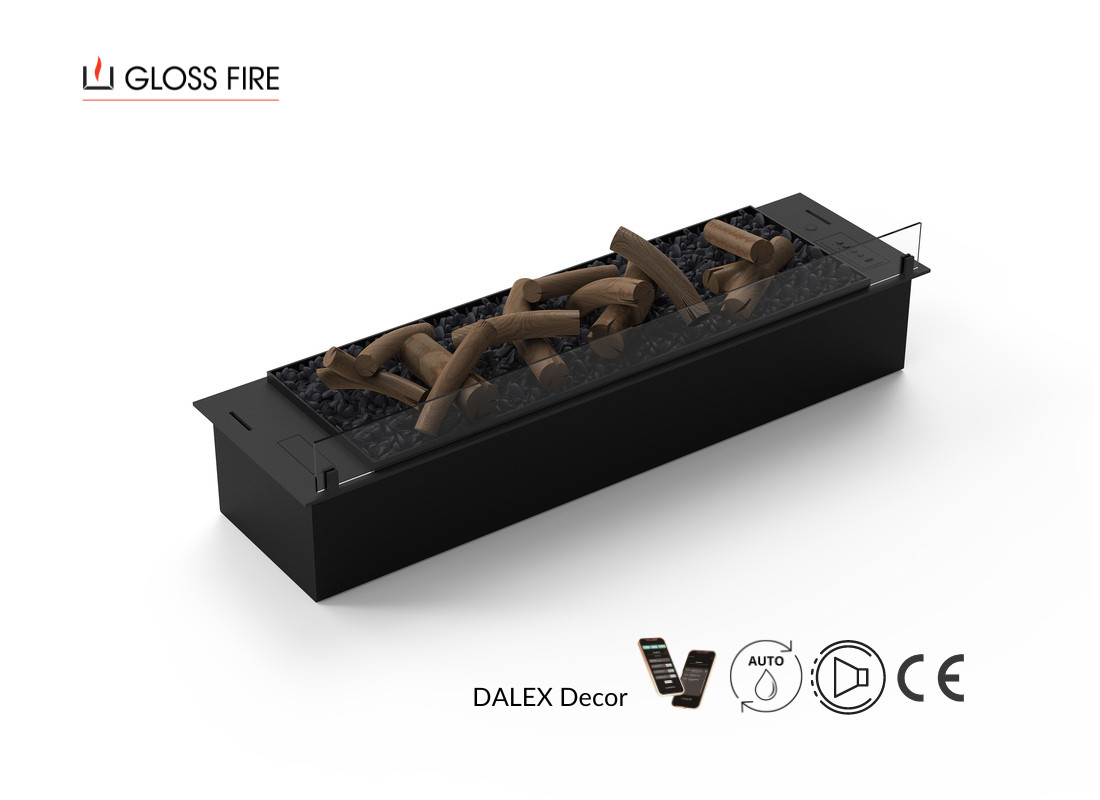 Автоматический биокамин Gloss Fire DALEX L1100 Decor