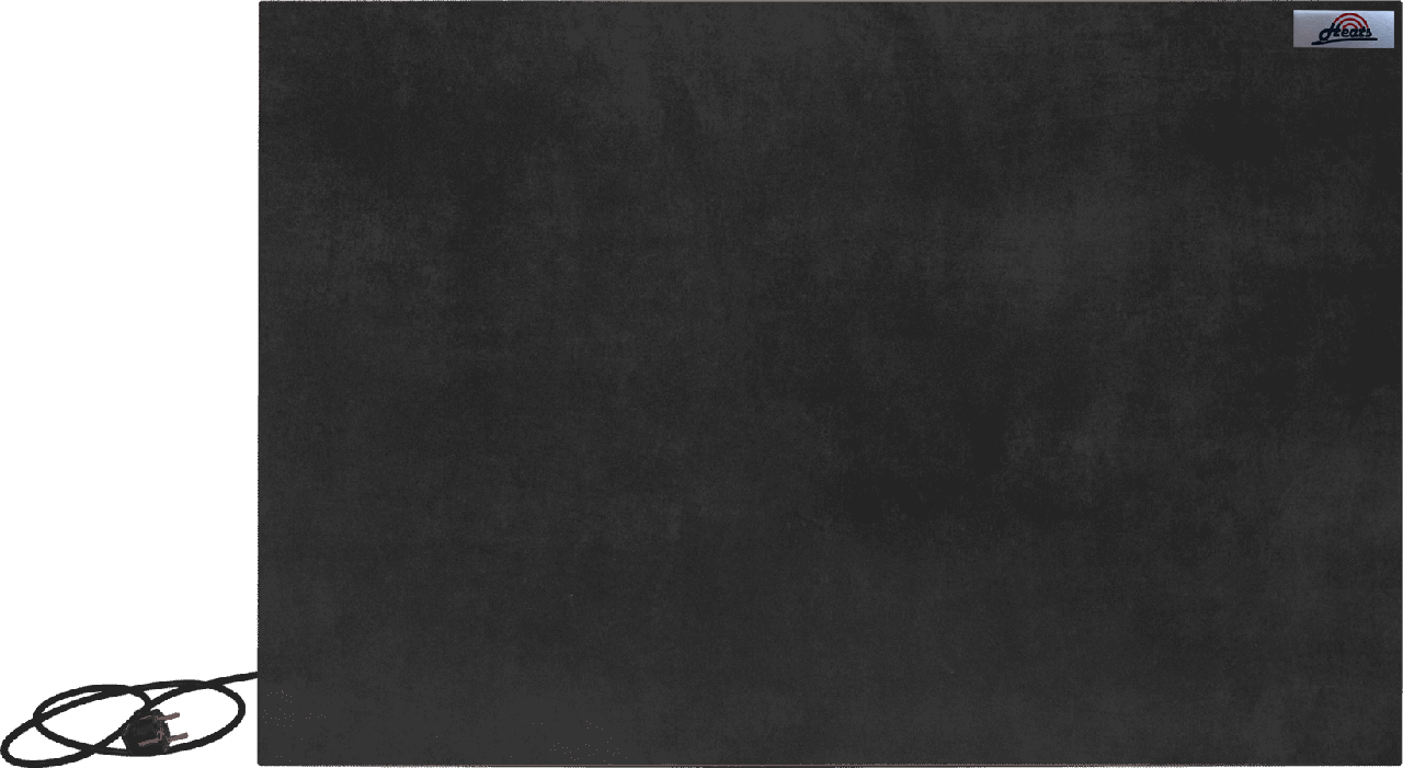 Керамічний обігрівач Heats 700 Anthracite з терморегулятором, фото 1