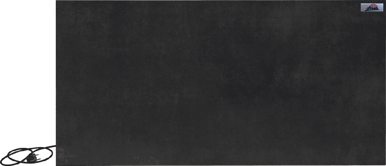 Керамічний обігрівач Heats 1000 Anthracite з терморегулятором, фото 1