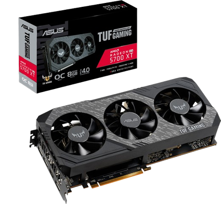 Відеокарта AMD Radeon RX 5700 XT 8GB Asus TUF X3 OC (TUF 3-RX5700XT-O8G-GAMING) Б/В, фото 1
