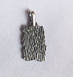 Слов'янська руна Алатир слов'янський оберіг з срібла 925 проби, фото 2
