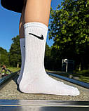 Високі жіночі Шкарпетки Nike / найк - Білі повсякденний набір 5 пар, фото 2
