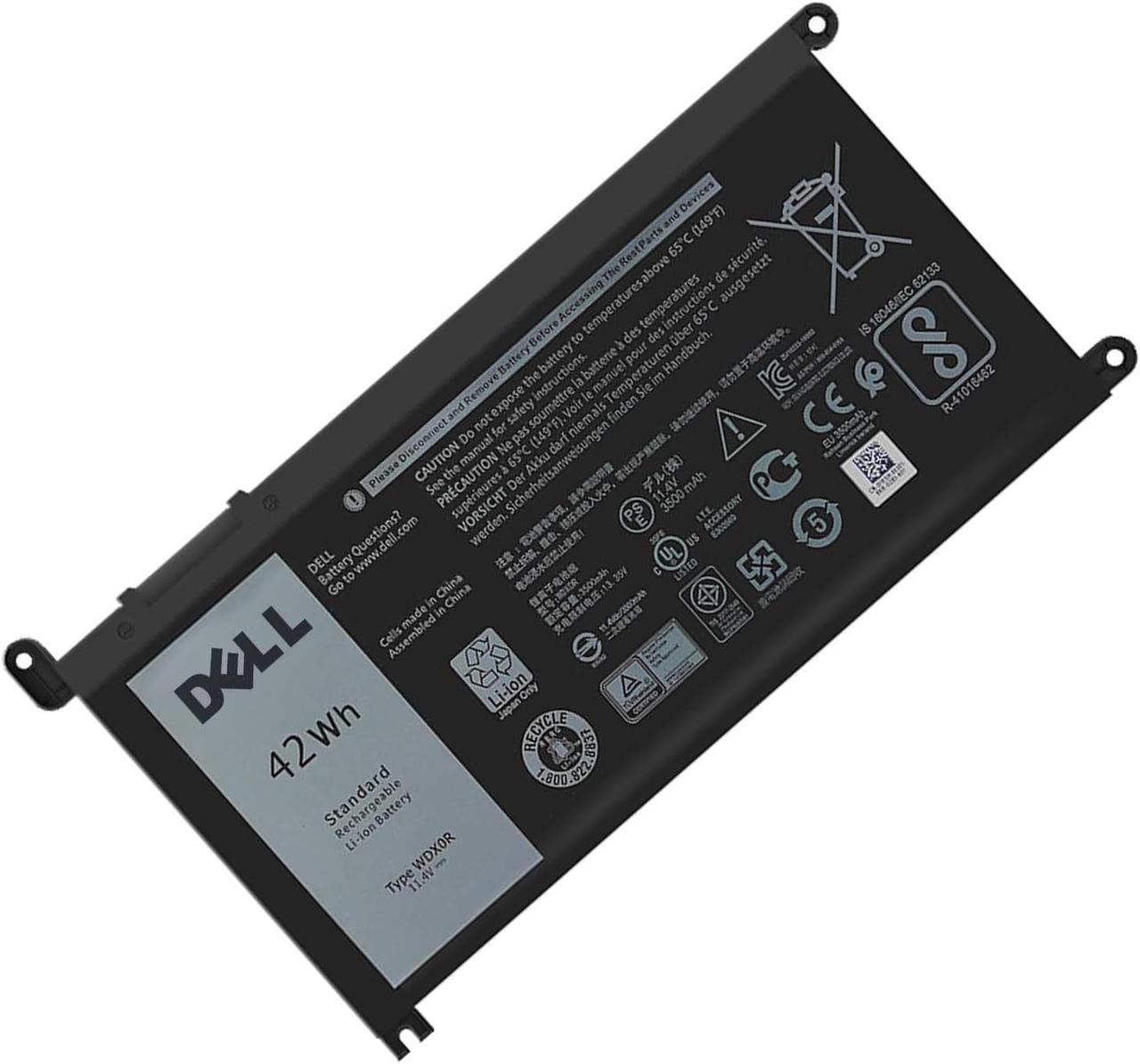 Оригінальна батарея для ноутбука Dell Vostro 5468 5471 5568 Inspirion 5368 5378 5767 WDX0R WDXOR