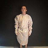 Халат для м’ясника з зав’язками спереду і ззаду, фото 2